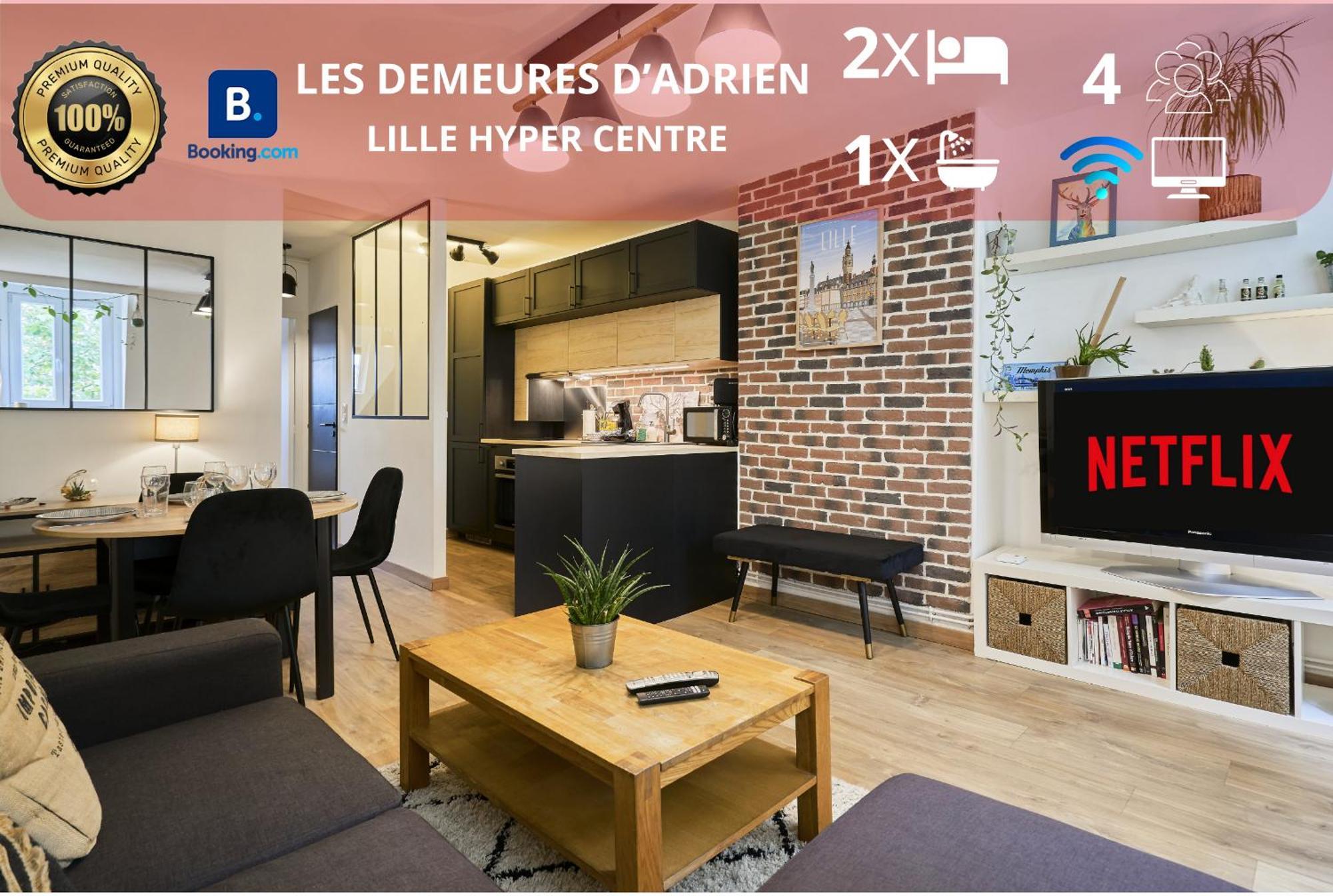 里尔Beaux Arts - Les Demeures D'Adrien公寓 外观 照片